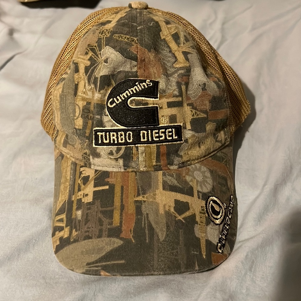 Cummins Turbo Diesel Oilfield Camo Hat